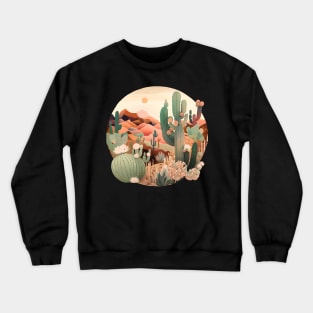 Boho Desert Crewneck Sweatshirt